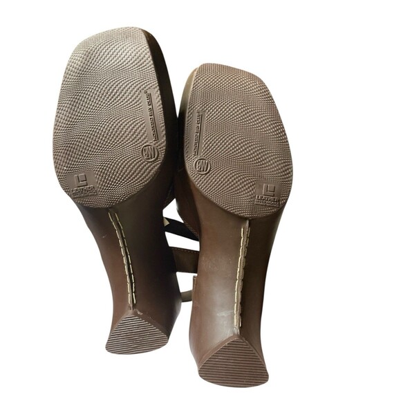 Montego Bay Club Sandals 9W Brown Leather - Picture 3 of 3